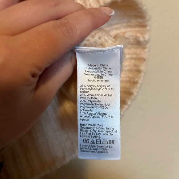 J. Crew Cream Cable Knit Sleeveless Top - Picture 6 of 8